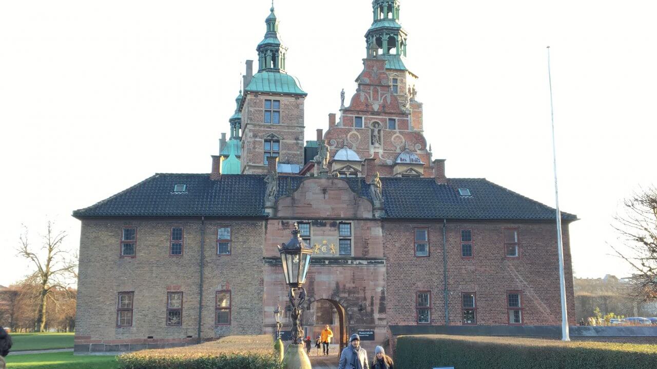 コペンハーゲンの小さなお城、「ローゼンボー城」