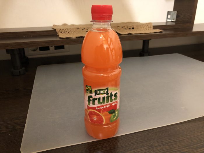 オレンジジュースとりんごジュースの融合